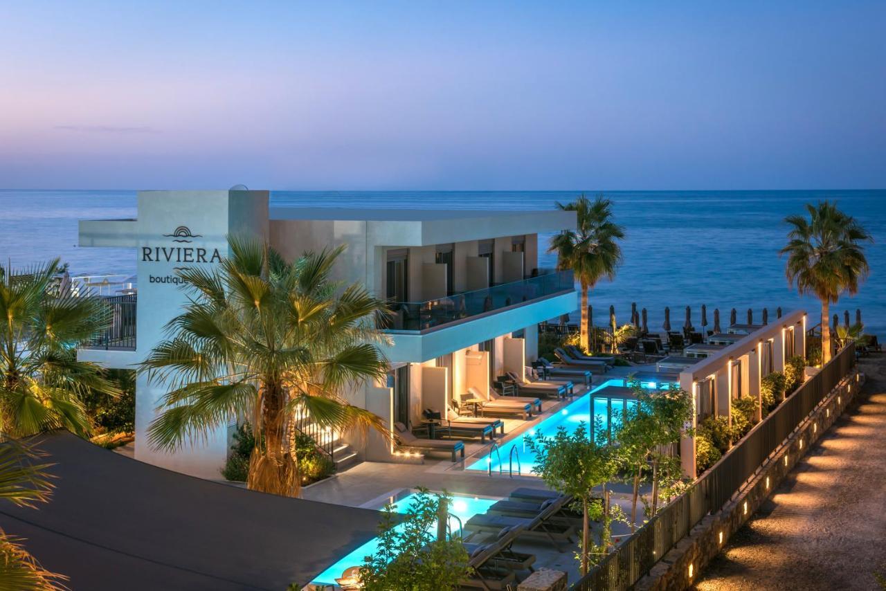 Riviera Boutique Hotel Stalida Eksteriør bilde