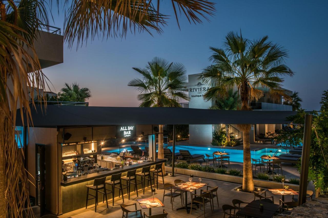 Riviera Boutique Hotel Stalida Eksteriør bilde
