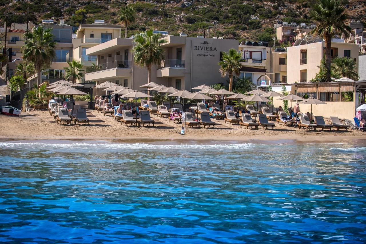 Riviera Boutique Hotel Stalida Eksteriør bilde