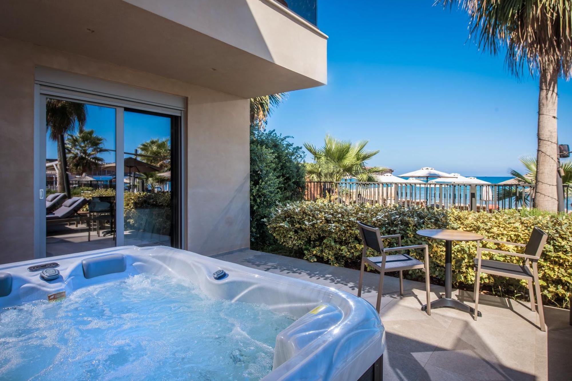 Riviera Boutique Hotel Stalida Eksteriør bilde
